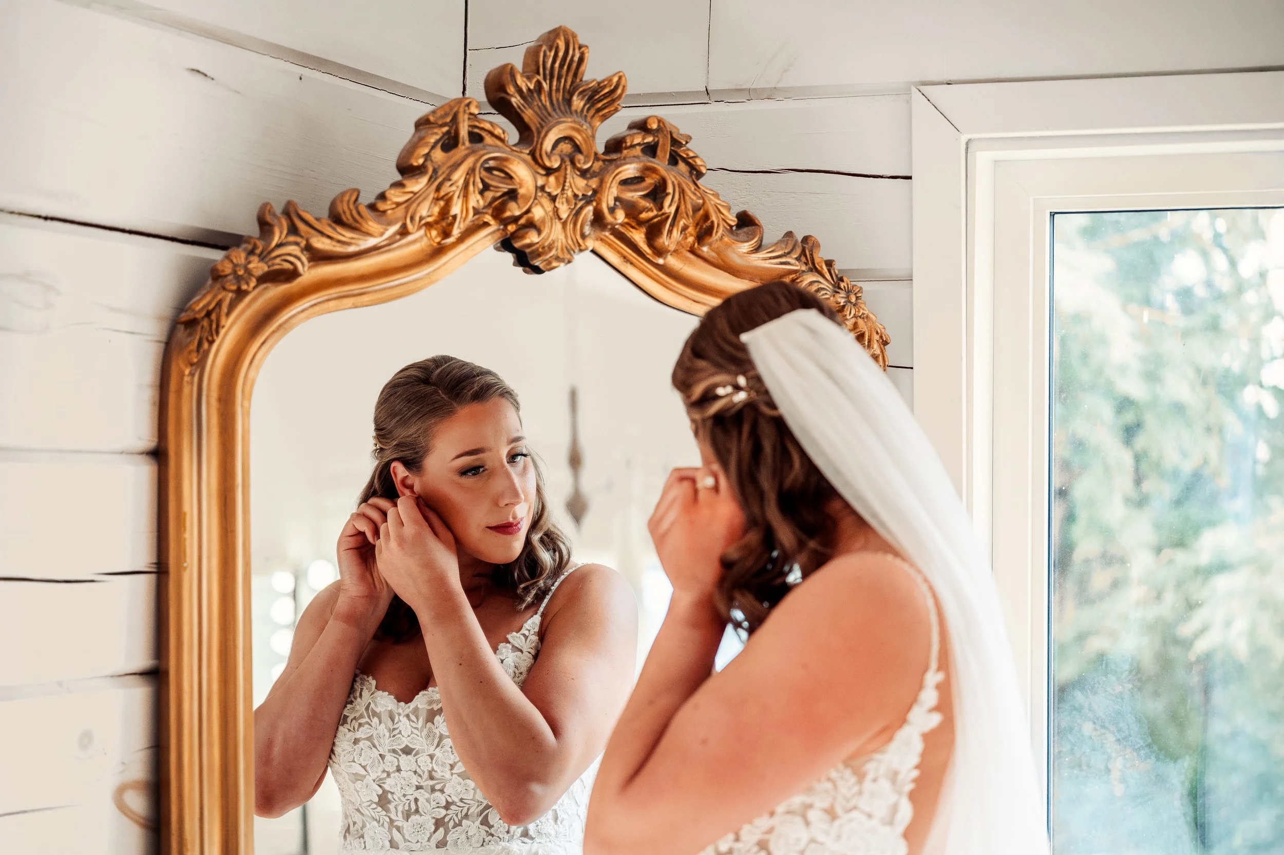 Le Belvedere's wedding bridal suite