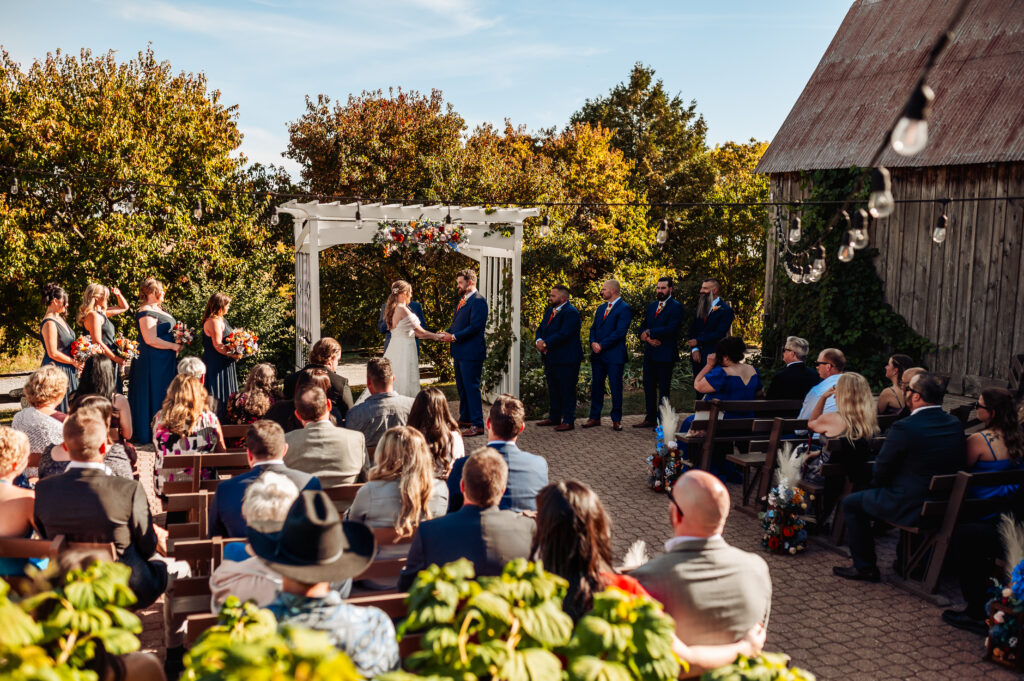 Outdoor Ceremony at Strathmere Lodge