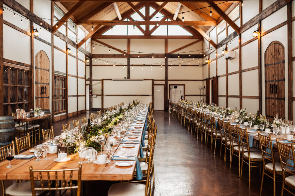 Rusric reception barn in Jabulani Wineyard