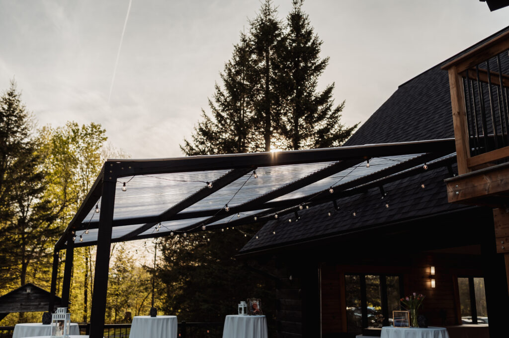 Italian covered pergola
